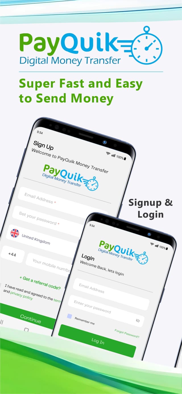 App interface showing categories